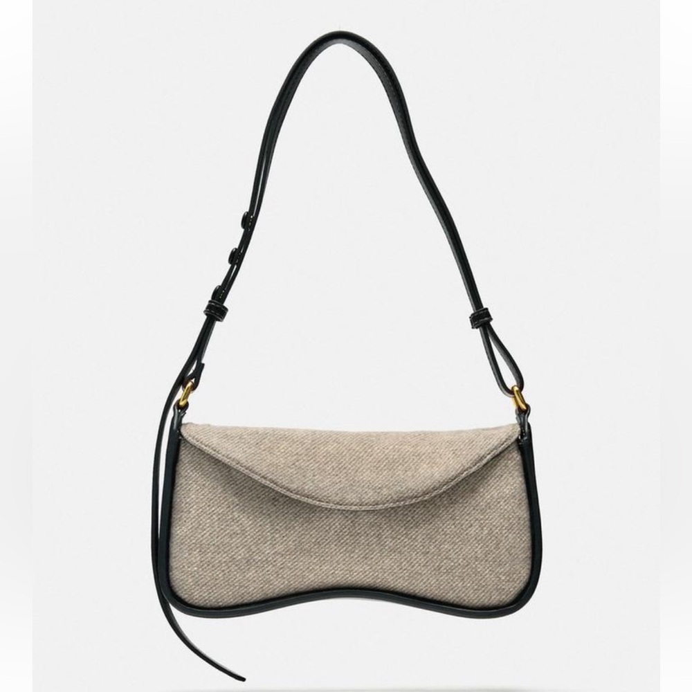 Zara fabric shoulder bag